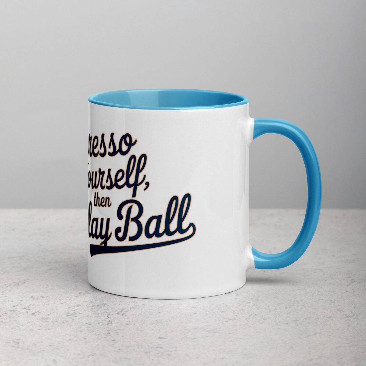 Espresso Yourself, Then Play Ball Coffee Mug & Tea Cup - Image 15