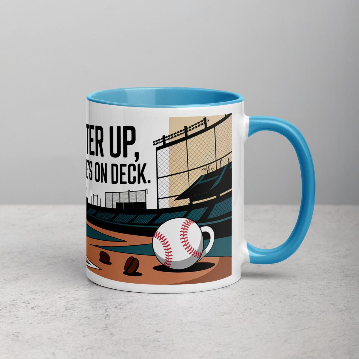 Batter Up, Coffee’s On Deck Baseball Mug - Image 15
