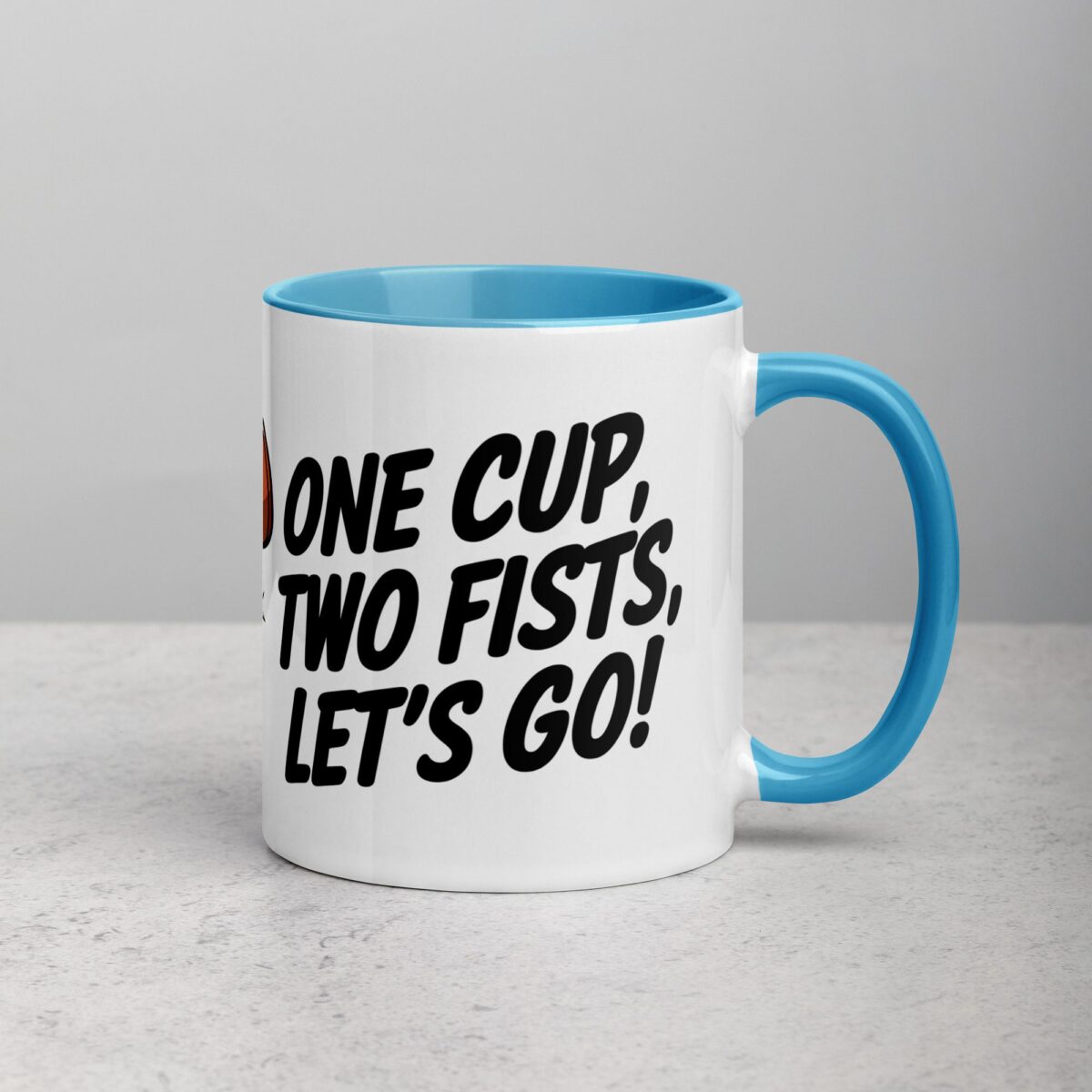 One Cup, Two Fists, Let’s Go! Boxing Coffee Mug - Image 15