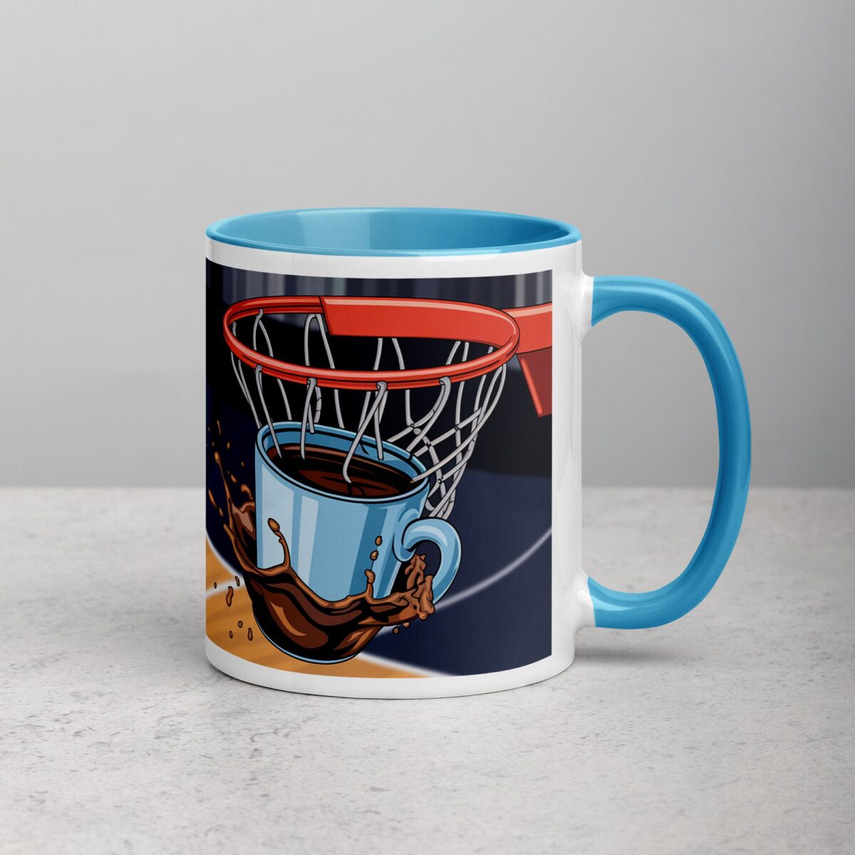 Dunkin' My Coffee Basketball Mug - Image 15
