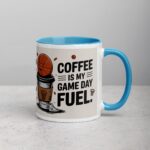 Coffee is My Game Day Fuel Basketball Mug - Image 15