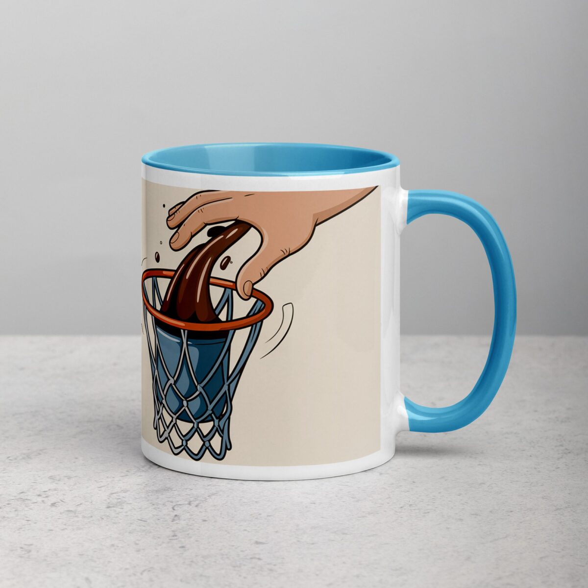 Start with a Dribble, End with a Dunk Basketball Mug - Image 15
