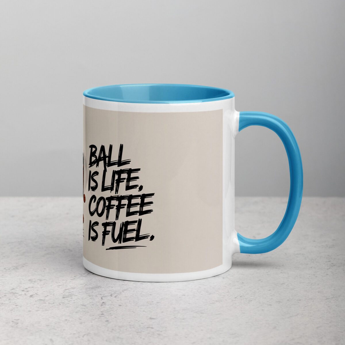 Ball is Life, Coffee is Fuel Basketball Mug - Image 15