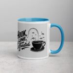 Hook, Line, and Caffeinated Fishing Mug - Image 15