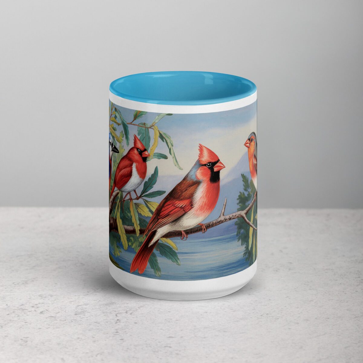Bird on a Branch Coffee Mug & Tea Cup - Image 16