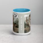 Middle Finger Dinosaur Coffee Mug & Tea Cup - Image 16