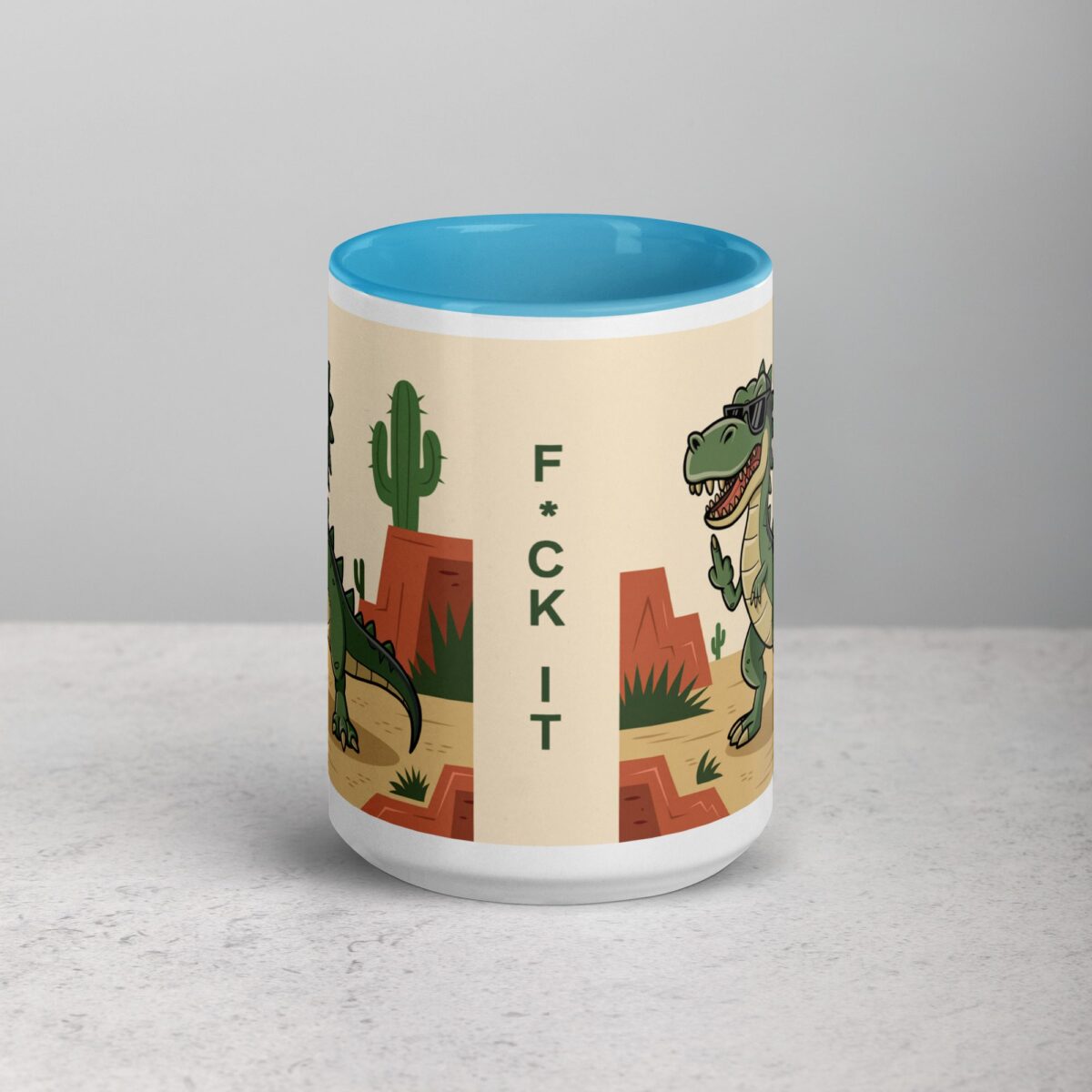 F"ck It Dinosaur Coffee Mug & Tea Cup - Image 16
