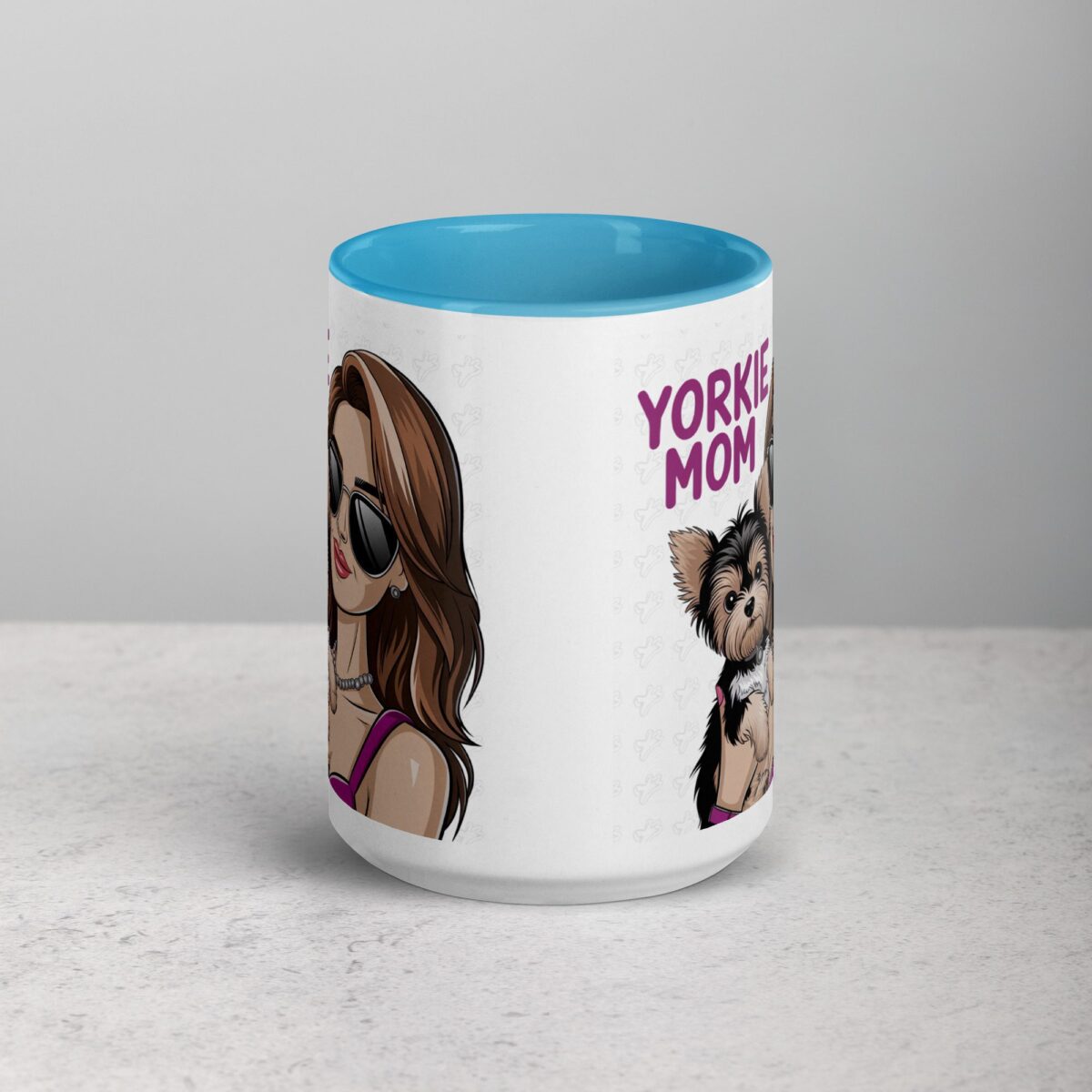 Yorkie Mom Coffee Mug & Tea Cup - Image 16