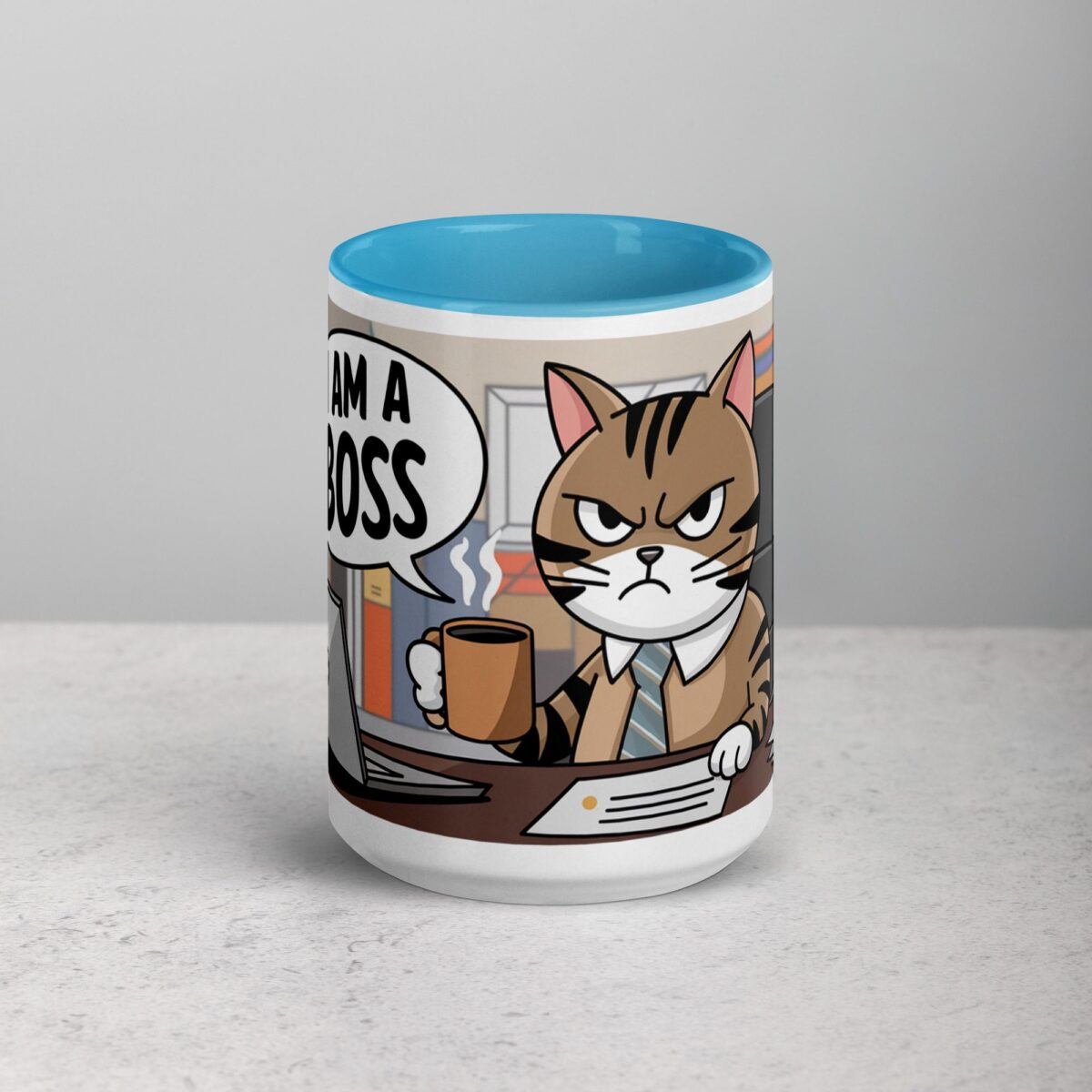 Cat I am a Boss Coffee Mug & Tea Cup - Image 16
