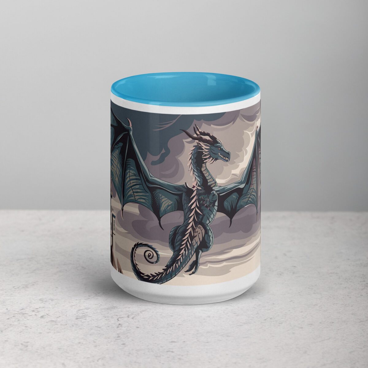 Flying Dragon Artwork Coffee Mug & Tea Cup - Image 16