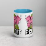 Elephant Middle Finger Coffee Mug & Tea Cup - Image 16