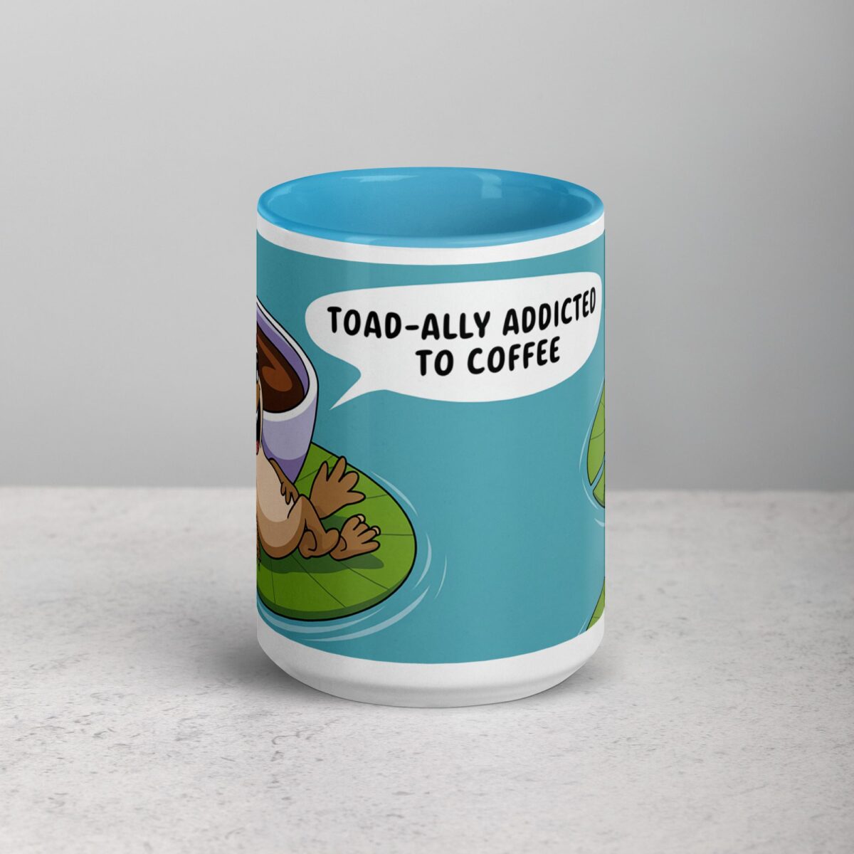Toad-ally Addicted to Coffee Mug - Image 16