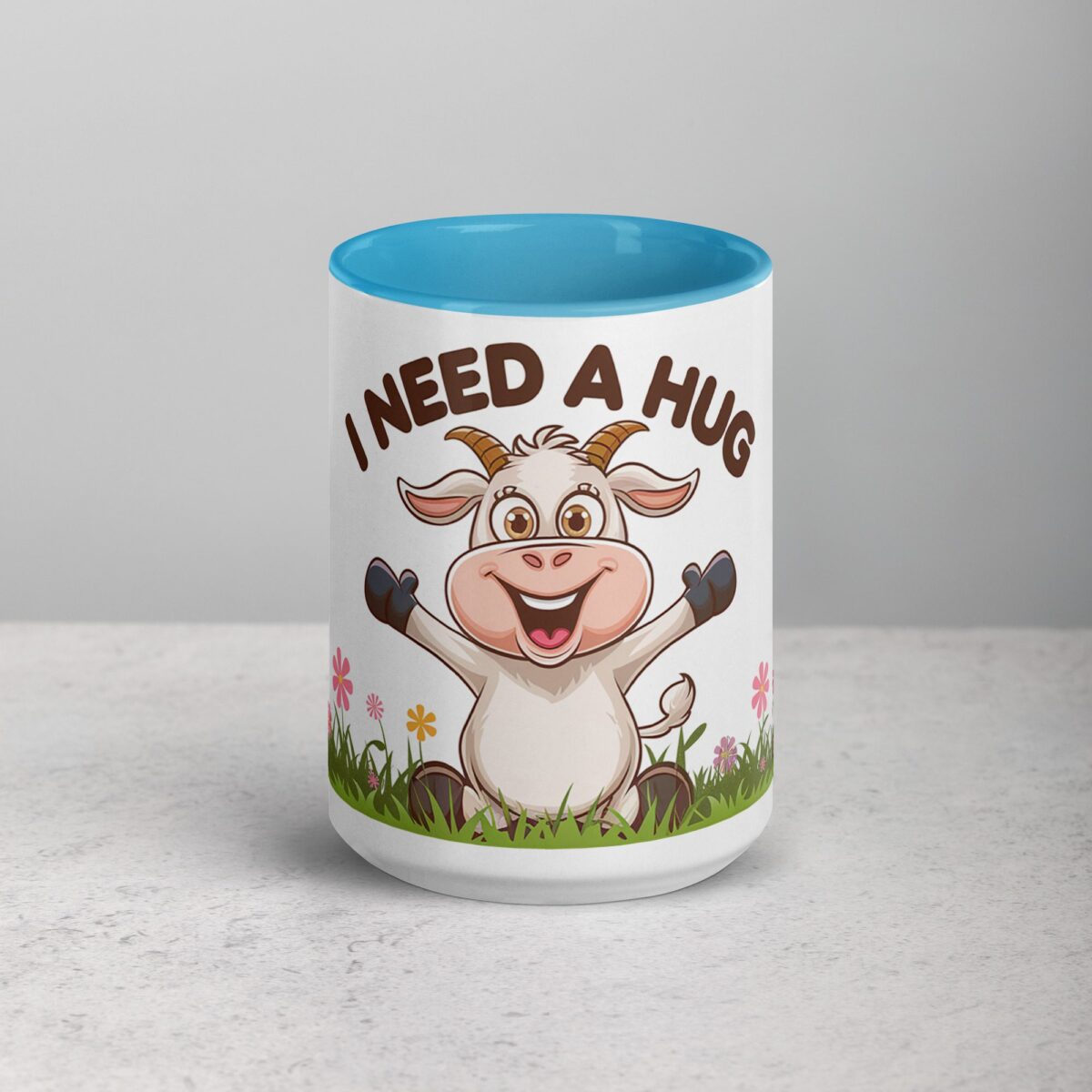I Need a Hug Goat Coffee Mug & Tea Cup - Image 16