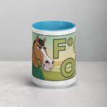 Middle Finger Horse Coffee Mug & Tea Cup - Image 16