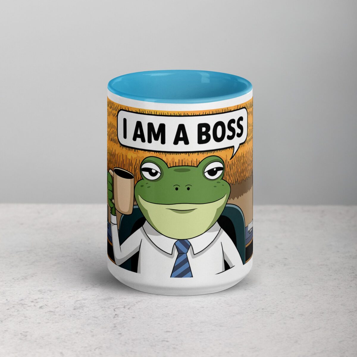 I am a Boss Frog Coffee Mug & Tea Cup - Image 16