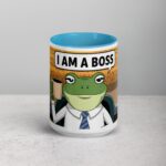 I am a Boss Frog Coffee Mug & Tea Cup - Image 16