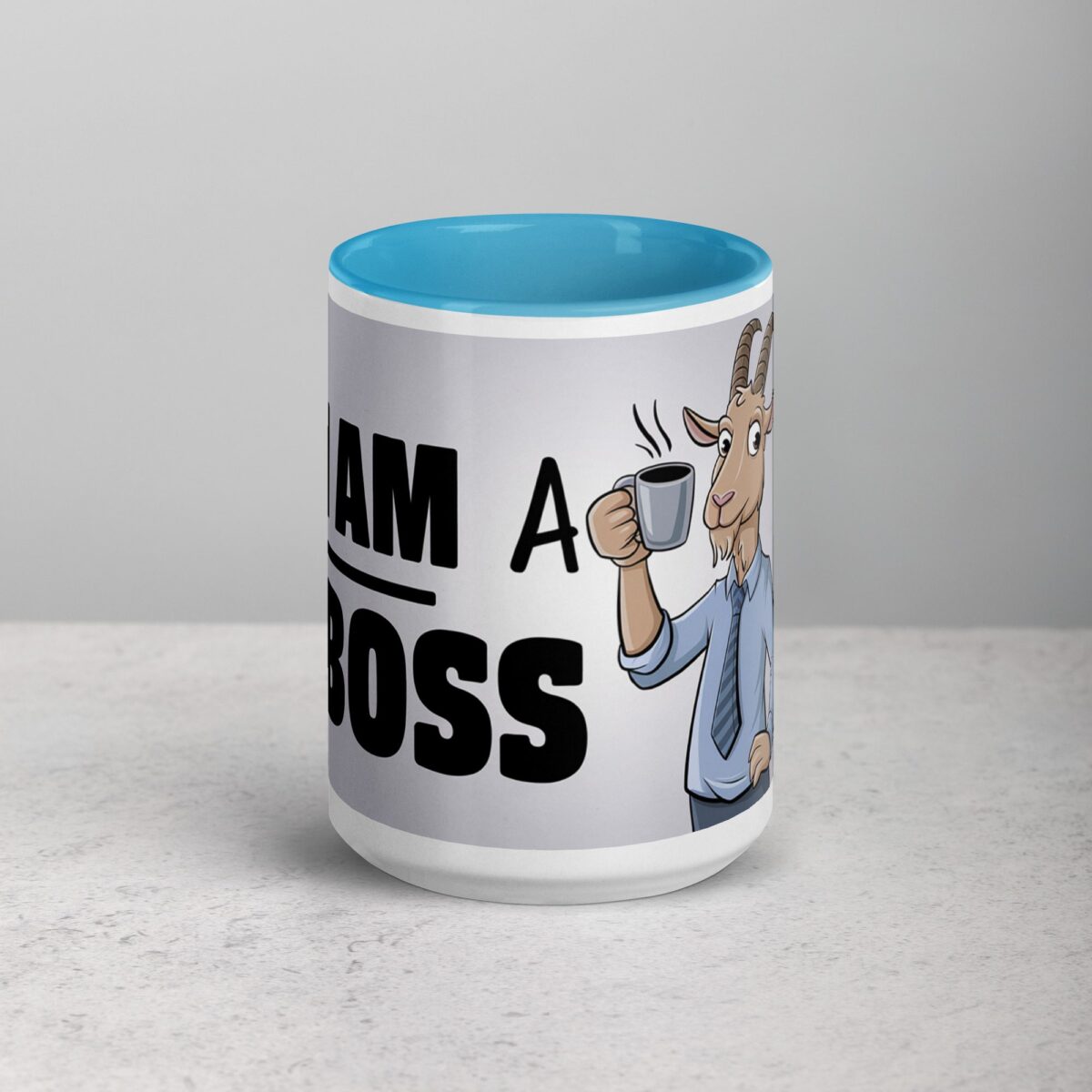 I am a Boss Goat Coffee Mug & Tea Cup - Image 16