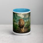Majestic Lion Walking Through Jungle Mug - Image 16
