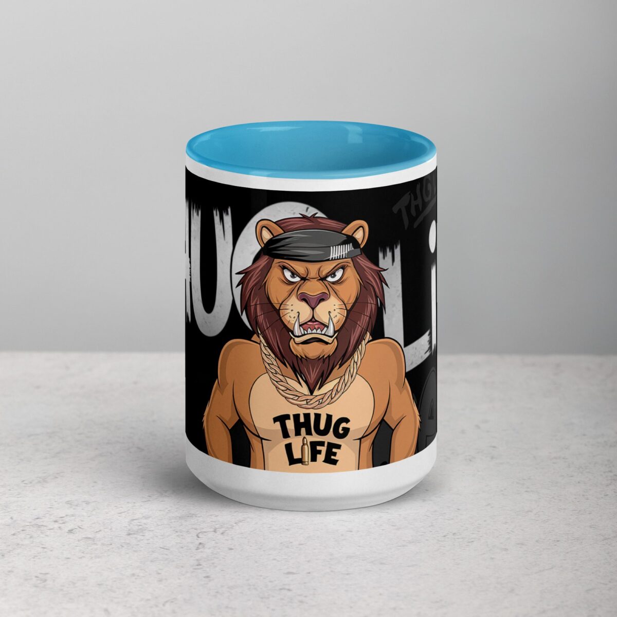 Thug Life Lion Coffee Mug & Tea Cup - Image 16