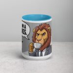 I am a Boss Lion Coffee Mug & Tea Cup - Image 16