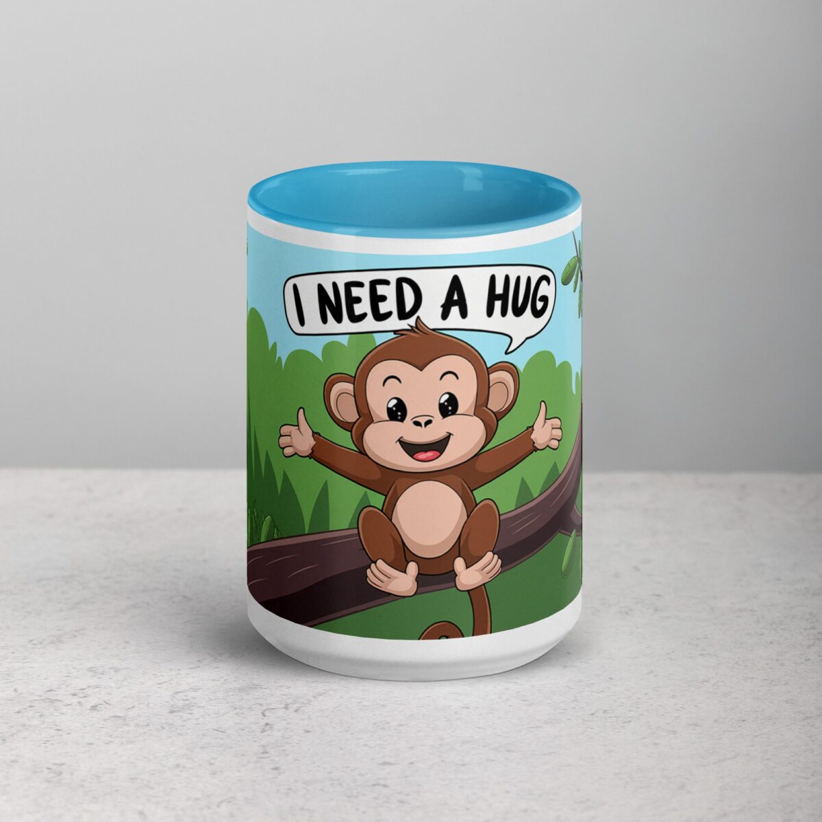 I Need a Hug Monkey Coffee Mug & Tea Cup - Image 16