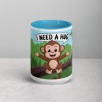 I Need a Hug Monkey Coffee Mug & Tea Cup - Image 16