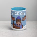 Middle Finger Moose Coffee Mug & Tea Cup - Image 16