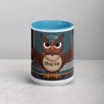 Thug Life Gangster Owl Coffee Mug & Tea Cup - Image 16