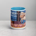 Counting Sheep? No, Counting Coffee Cups Mug - Image 16