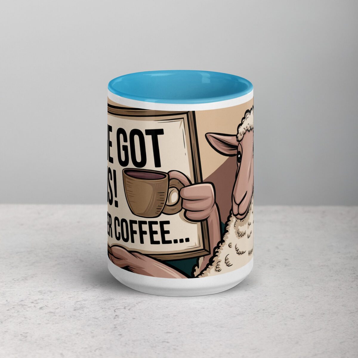 Ewe Got This! After Coffee Sheep Mug - Image 16