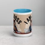 I am a Boss Owl Coffee Mug & Tea Cup - Image 16