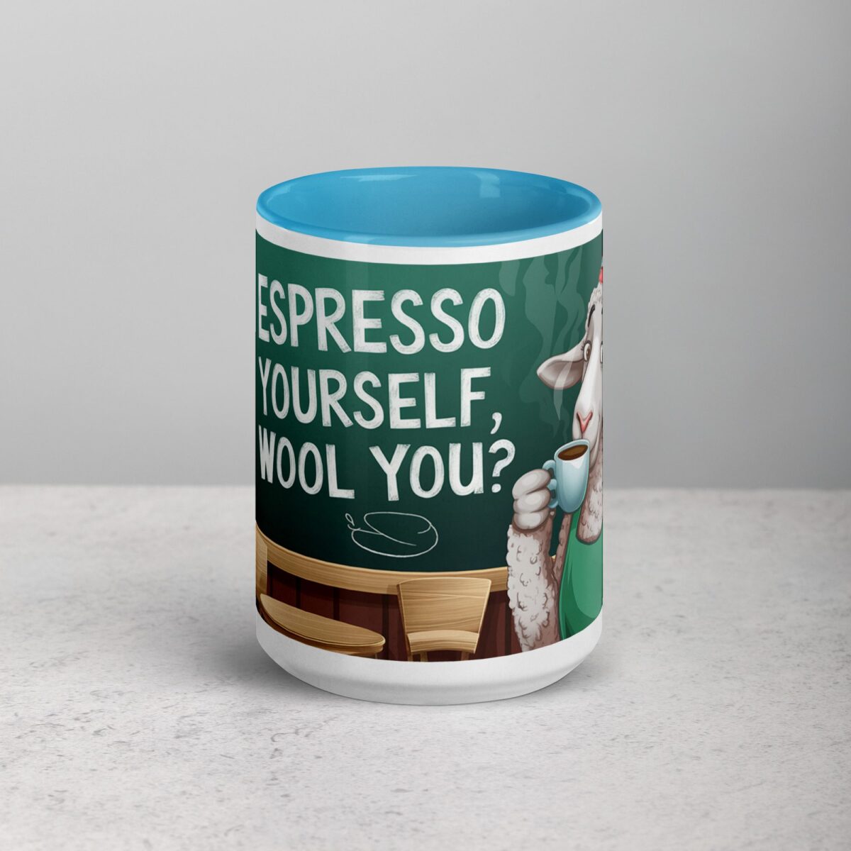 Espresso Yourself, Wool You? Sheep Coffee Mug - Image 16