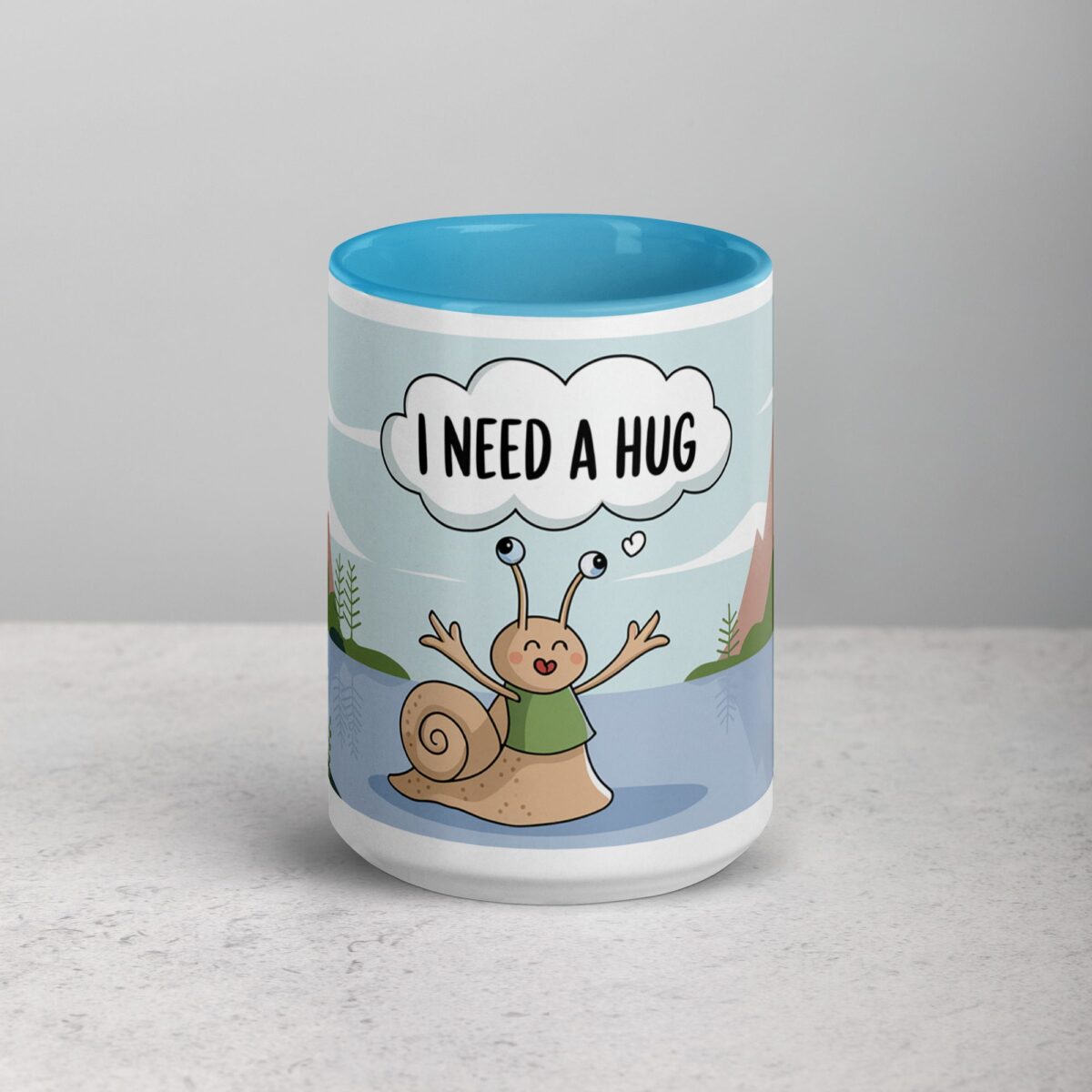 I Need a Hug Snail Coffee Mug & Tea Cup - Image 16