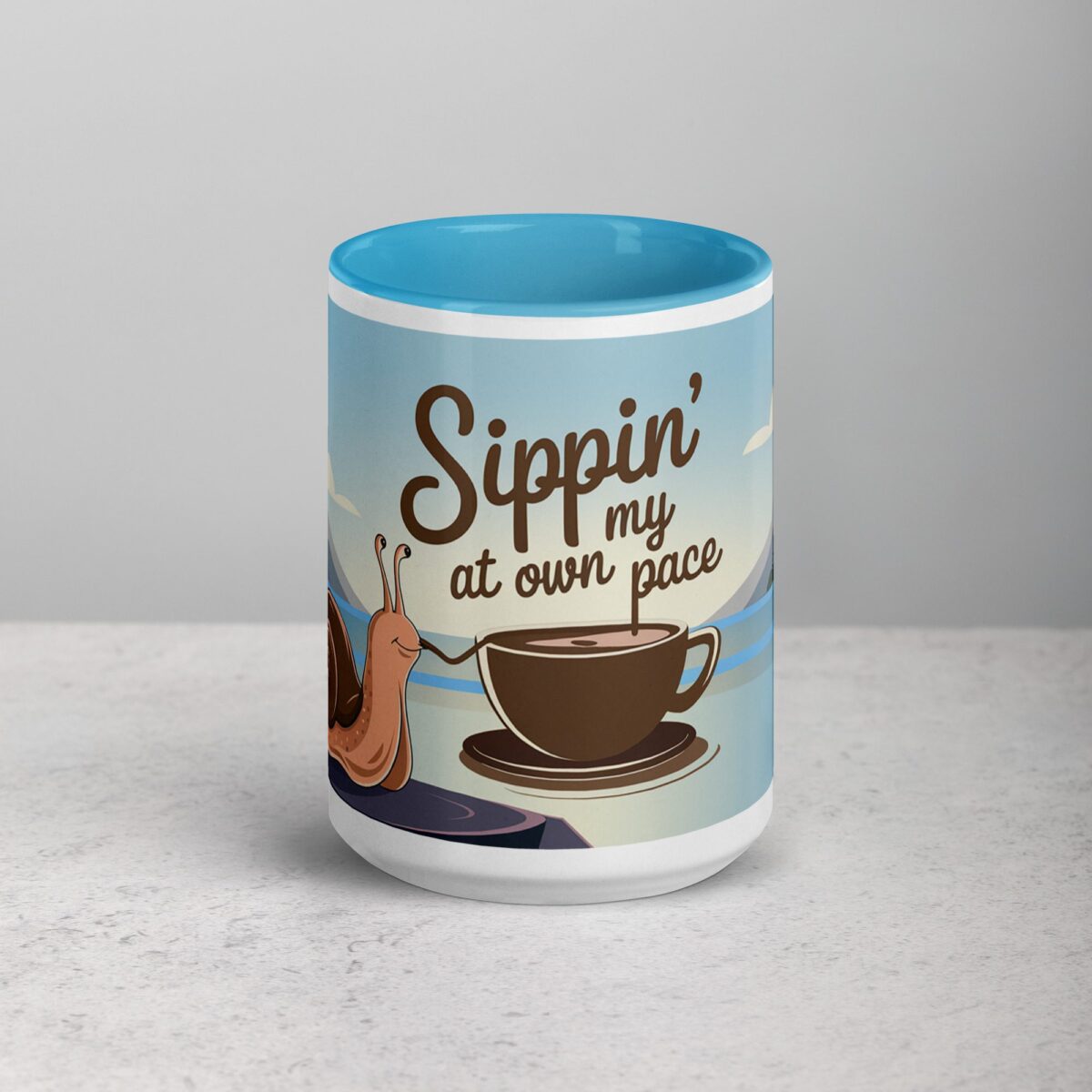 Sippin’ at My Own Pace Snail Coffee Mug - Image 16