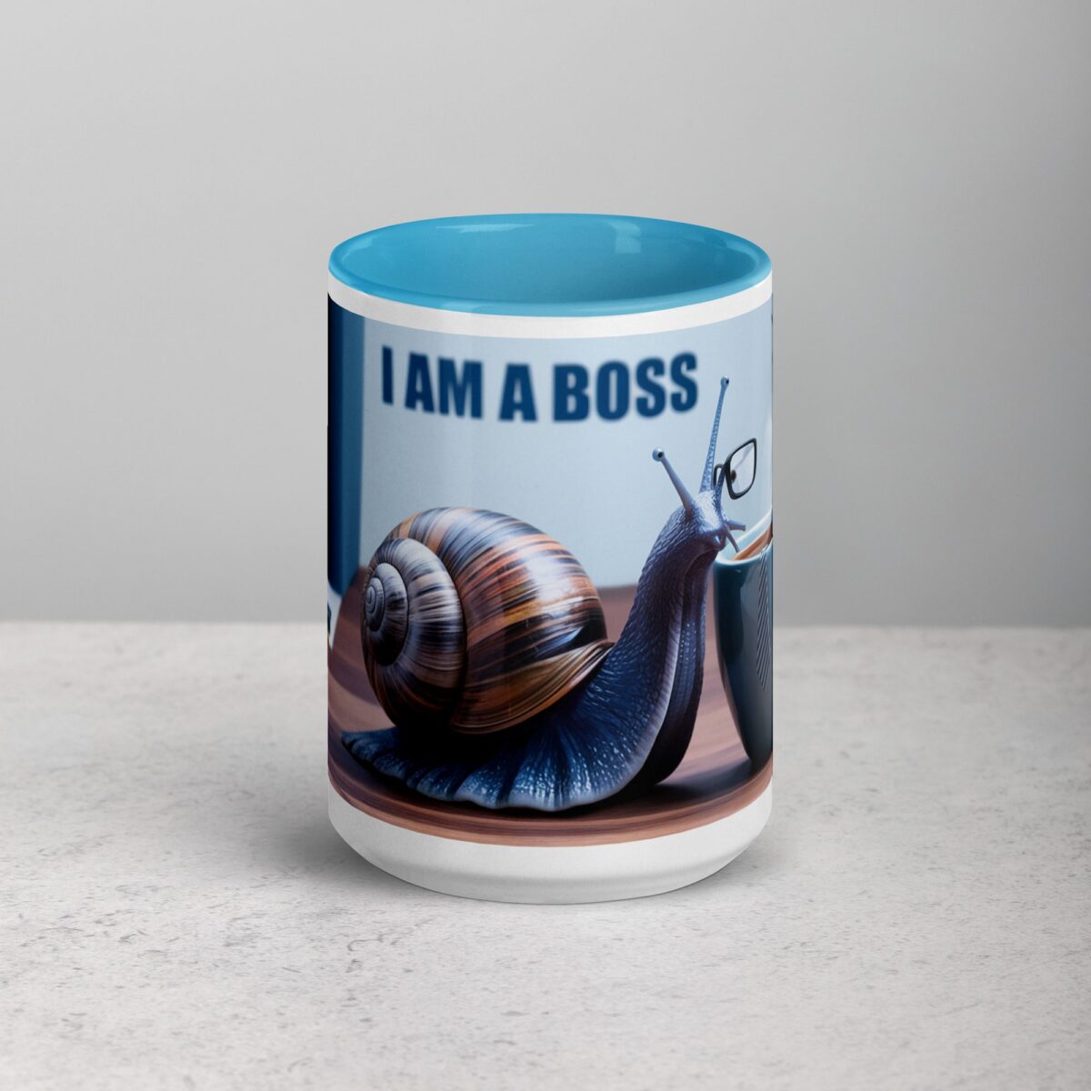 I am a Boss Snail Coffee Mug & Tea Cup - Image 16