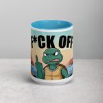 Middle Finger Turtle Coffee Mug & Tea Cup - Image 16