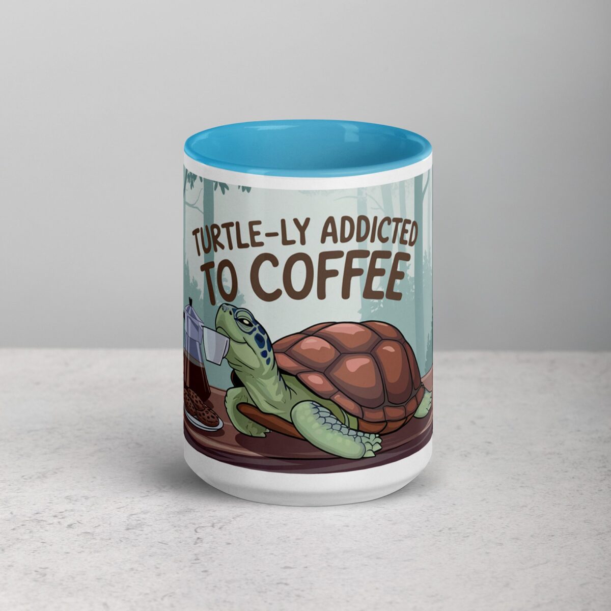 Turtle-ly Addicted to Coffee Mug - Image 16