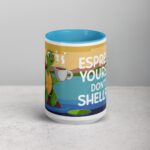Espresso Yourself, Don’t Be Shellfish! Turtle Coffee Mug - Image 16