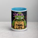 Thug Life Gangster Turtle Coffee Mug & Tea Cup - Image 16