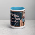 Fiancé Status: Coffee in One Hand, Ring in the Other Mug - Image 16