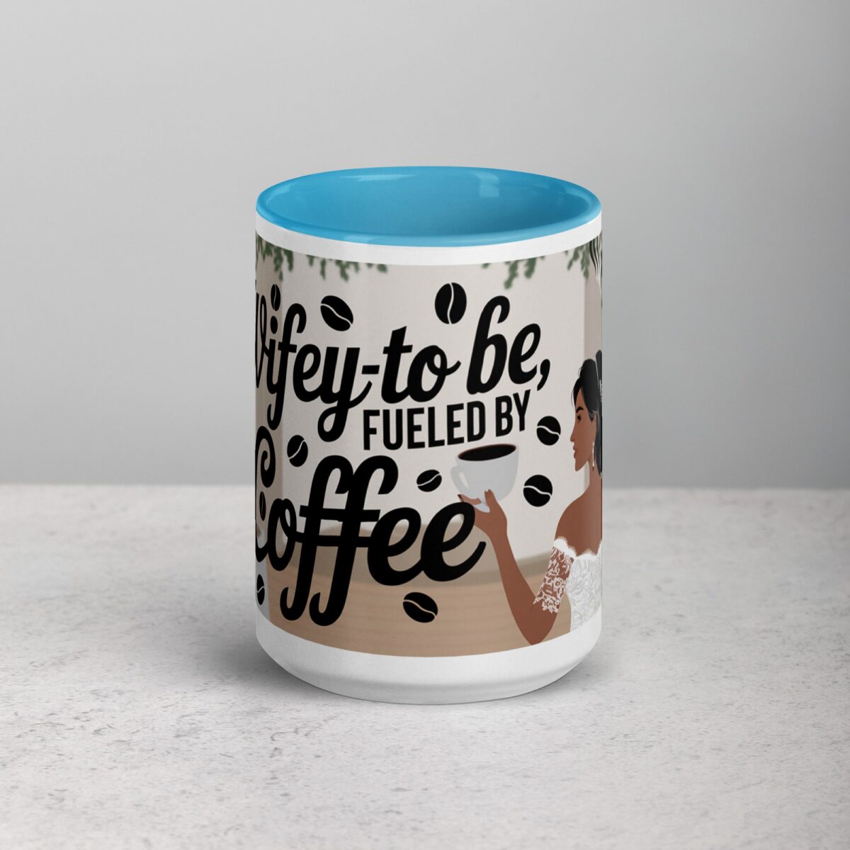 Wifey-to-Be, Fueled by Coffee Mug - Image 16