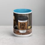 Dad Fuel Fathers Day Coffee Mug - Image 16