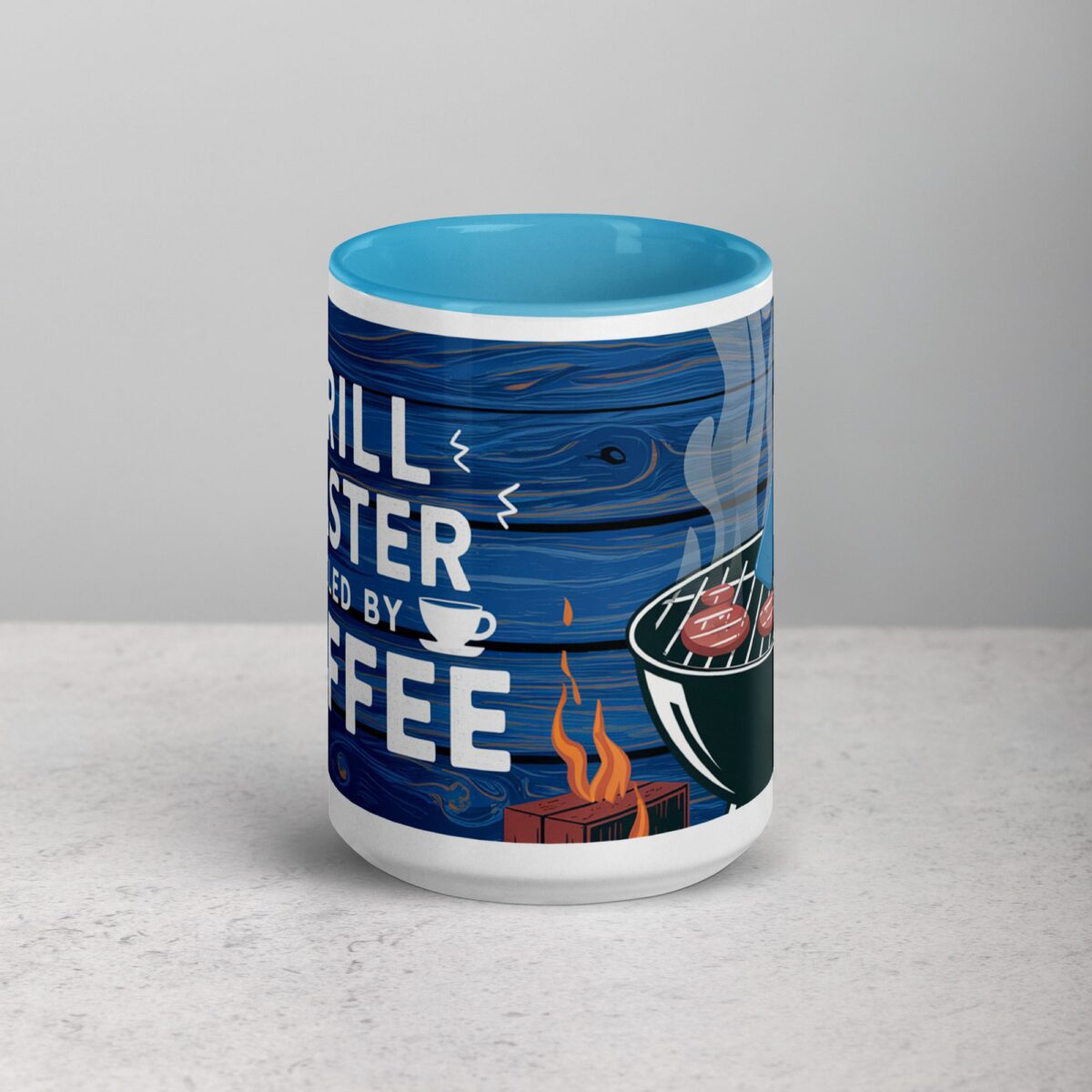 Grill Master Fueled by Coffee Dad Coffee Mug - Image 16