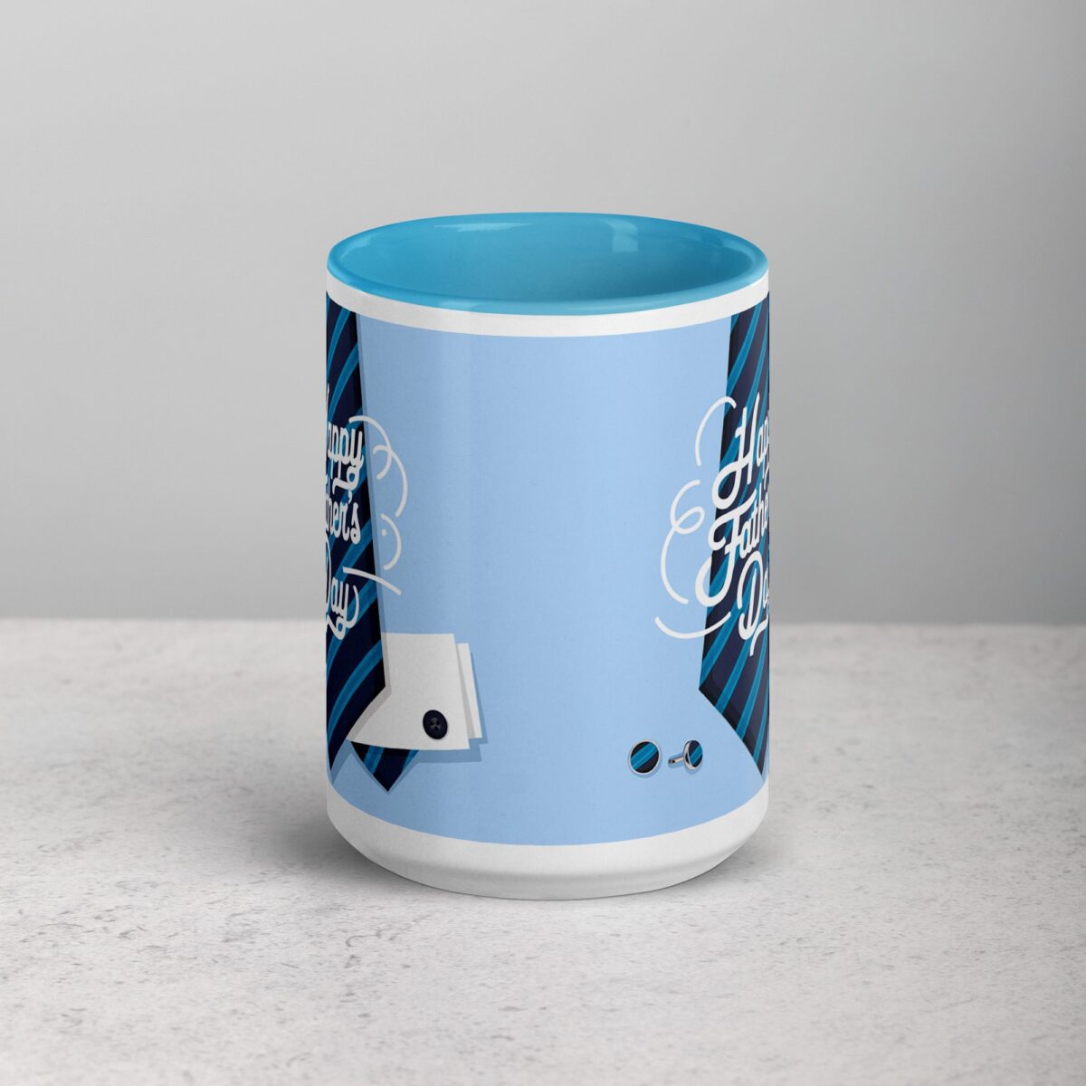 Happy Fathers Day Tie & Cufflinks Coffee Mug - Image 16