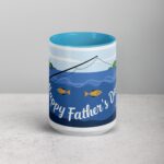 Happy Fathers Day Fishing Coffee Mug - Image 16