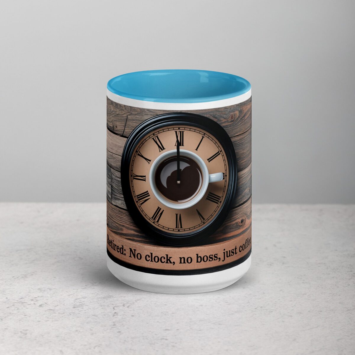 Retired: No Clock, No Boss, Just Coffee Retirement Mug - Image 16