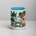 Too Cute to Pinch Leprechaun (But I’ll Take a Sip) Coffee Mug - Image 16
