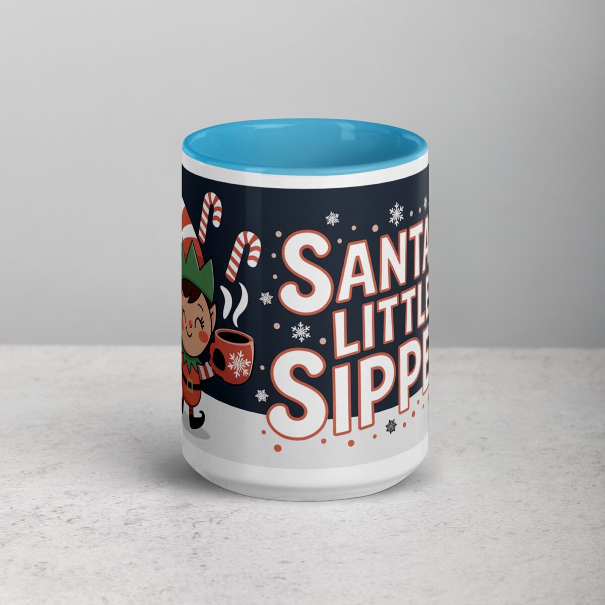Santa’s Little Sipper Christmas Mug & Tea Cup - Image 16
