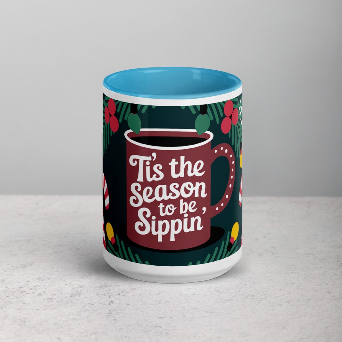 Tis the Season to Be Sippin Christmas Mug - Image 16
