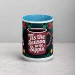 Tis the Season to Be Sippin Christmas Mug - Image 16